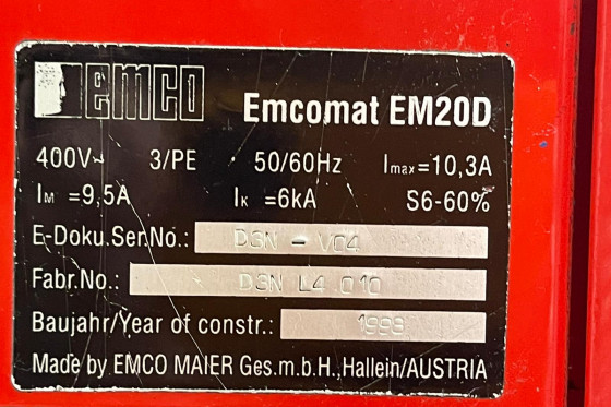 EMCO - EMCOMAT 20 D 