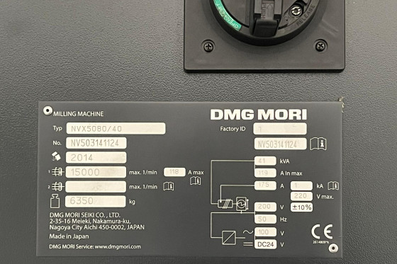 DMG MORI - NVX 5080