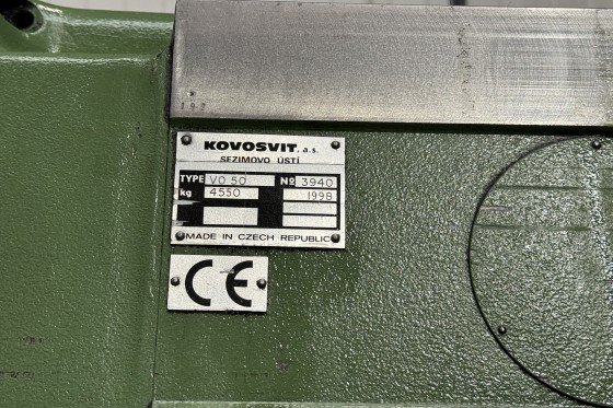 KOVOSVIT MAS - VO 50 / 1600