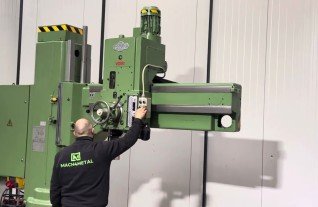 MAS Kovosvit VO50 Radial drill bohrmaschine Radiaalboor Mach4Metal 8639
