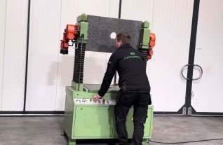 Millutensil BV24 Die spotting diespotting press toucheerpresse Mach4Metal 2-2
