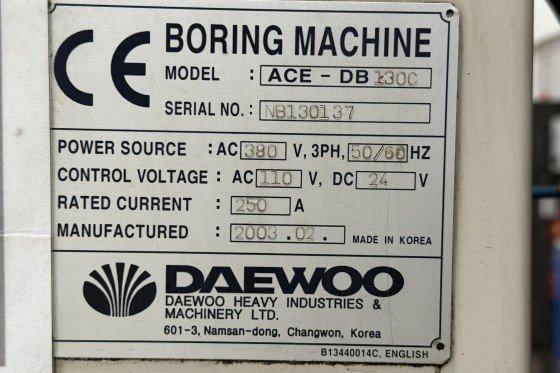 DOOSAN - ACE-DB 130