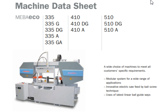 MEBA - ECO 410 DG