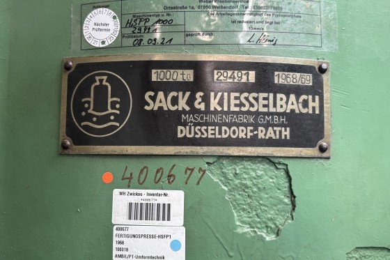 Sack Kiesselbach - HSVP 1000