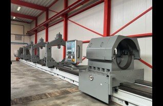 VDF Wohlenberg PB4 - 1600 x 12000 mm deep hole boring tieflochbohr Mach4Metal 2-2 7759