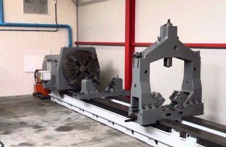 VDF Wohlenberg PB4 - 1600 x 12000 mm deep hole boring tieflochbohr Mach4Metal 2-2 7759