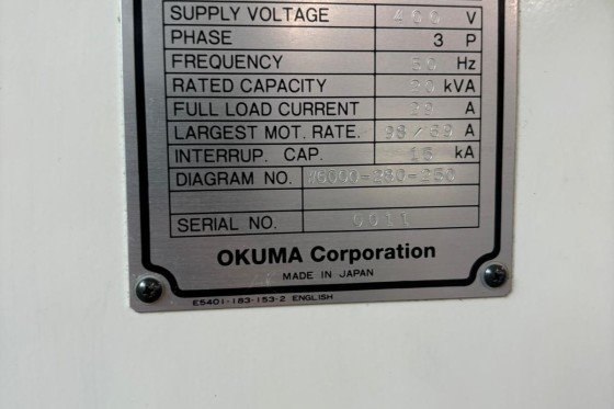 Okuma - MB-46VA 3-axis CNC machine (VMC) used | Mach4Metal