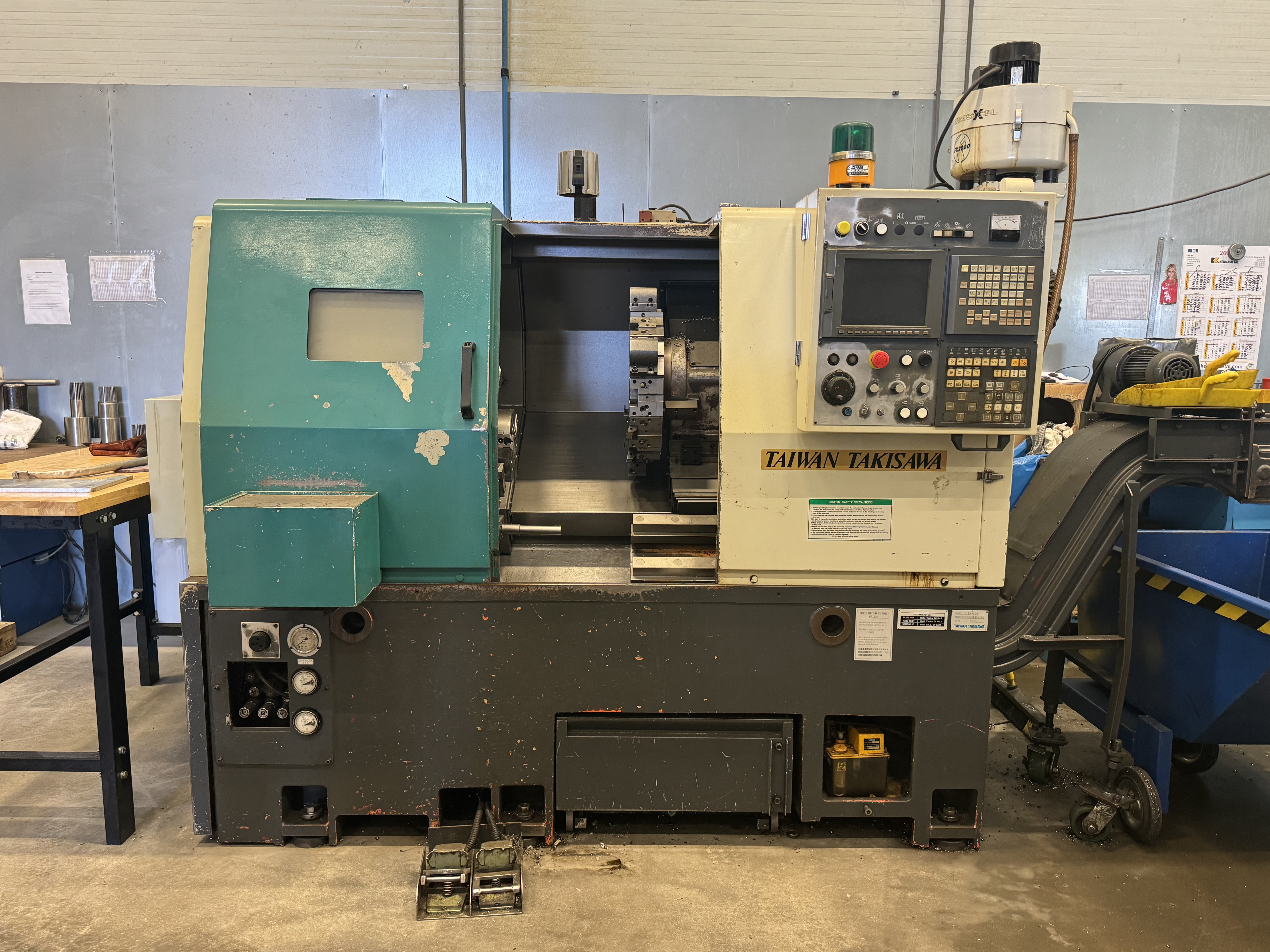 TAKISAWA - EX-108 CNC lathe used | Mach4Metal