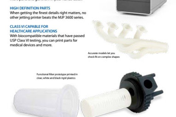 3D SYSTEMS - ProJet MJP 3600 MAX