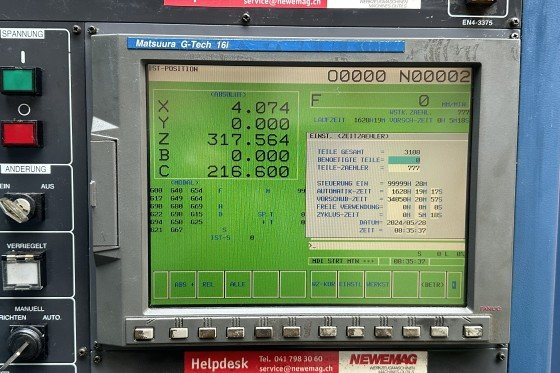 Matsuura - MAM 72 - 35V