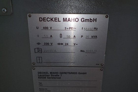 DMG MORI - DMC 103 V 