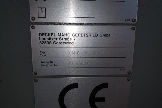 DMG MORI - DMC 103 V 