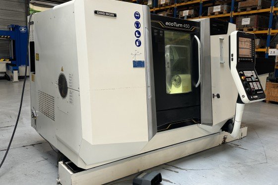 DMG MORI - Ecoturn 450 CNC Lathe with c-axis used | Mach4Metal