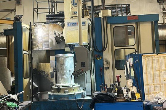 TOSHULIN - SKS CNC Vertical lathe used | Mach4Metal