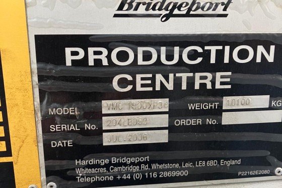 BRIDGEPORT - VMC 1500 XP3 3-axis CNC machine (VMC) used | Mach4Metal