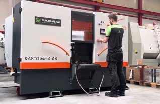 Kasto bandsaw automat A4.6 Mach4Metal bandsaege bandzaag lintzaag 2-3 with 400 x 400 mm
