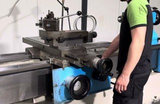 VDF Boehringer DUE800 x 2000 mm universal turning lathe drehmaschine luz Mach4Metal 1-2