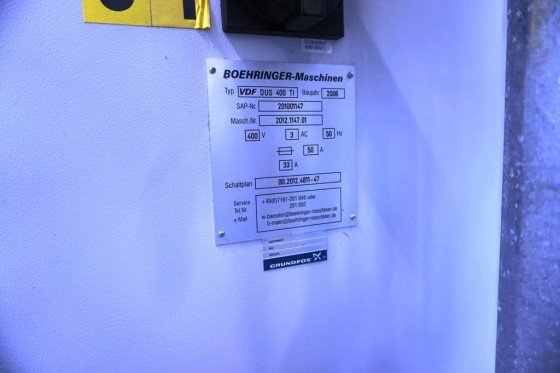VDF BOEHRINGER - DUS 400 Ti