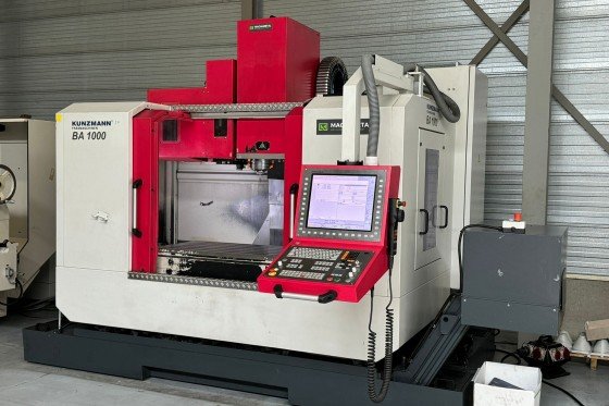 KUNZMANN - BA 1000 3-axis CNC machine (VMC) used | Mach4Metal