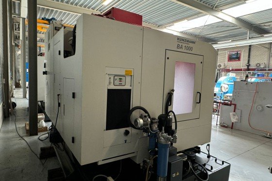 KUNZMANN - BA 1000 3-axis CNC machine (VMC) used | Mach4Metal