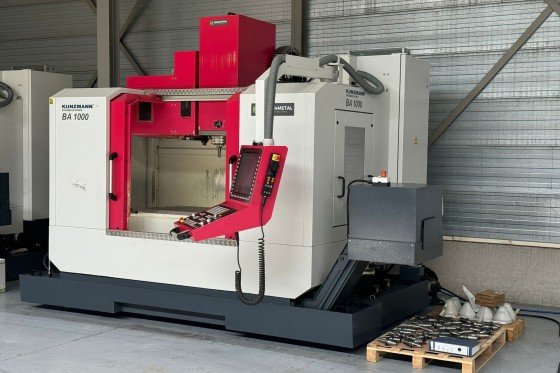 KUNZMANN - BA 1000 3-axis CNC machine (VMC) used | Mach4Metal