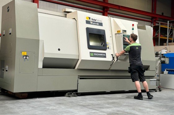 Victor Taichung - VTurn 46 CNC lathe used | Mach4Metal