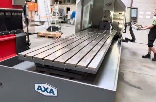 AXA FBZ 600 facing machining offshore pilers jacksts pipends end side Mach4Metal 3-3