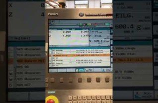 DMG GILDEMEISTER NEF 600 x 1250 mm CNC Lathe Siemens 840D Mach4metal 1-4