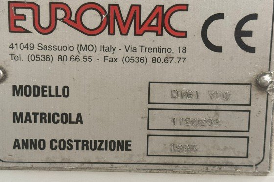 EUROMAC - DIGIBEND 72