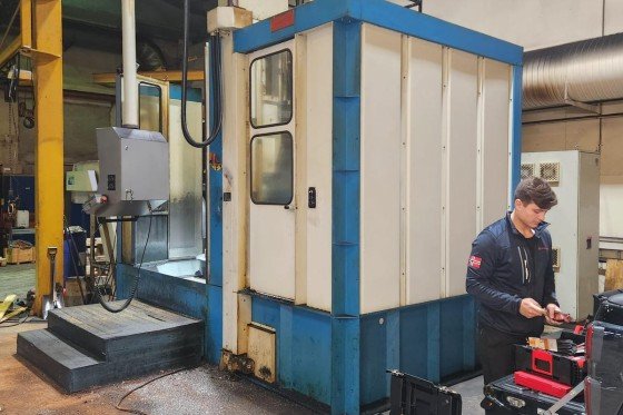 TOSHULIN - SKS CNC Vertical lathe used | Mach4Metal