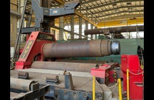 DAVI 4350 x 155 mm 4 roll plate rolls plate bender Mach4Metal 8-6 8808 Faccin Haeusler Graebner