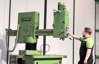 DONAU DR-40 Rapid Drill radial Radialdrill Quick Rapid Drilling Tapping 8772 1-2 Mach4Metal