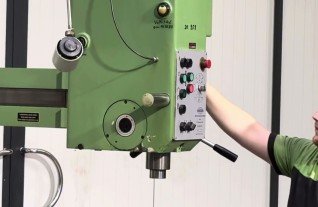 DONAU DR-40 Rapid Drill radial Radialdrill Quick Rapid Drilling Tapping 8772 2-2 Mach4Metal