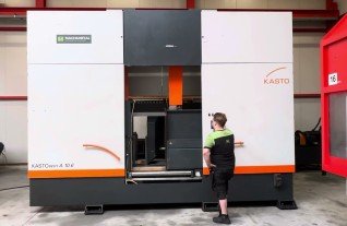 KASTOwin A10.6 Bandsaw Bandsaege Automat 1000 x 1000 mm Mach4Metal 8782 1-3 Amada Behringer FRIGGI
