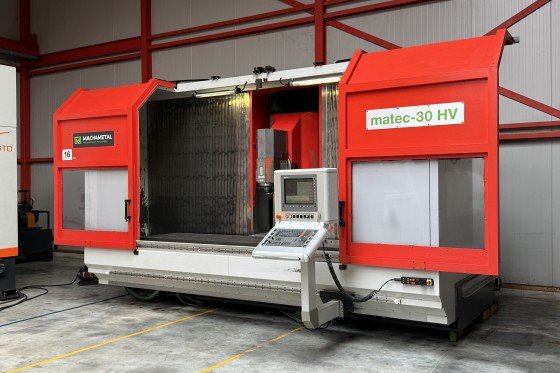 MATEC - 30 HV/NC 5-axis CNC machine (VMC) used | Mach4Metal