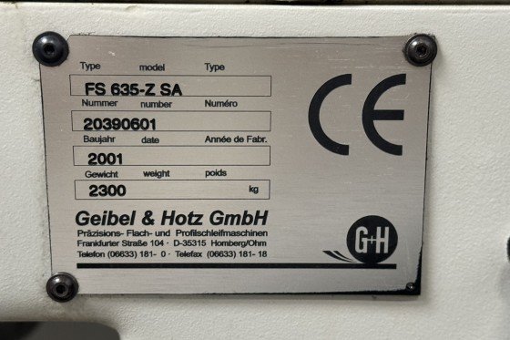 Geibel & Hotz - FS 635-Z SA