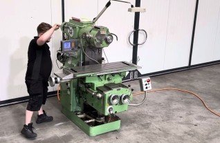 Reiden FU 100 Universal milling machine Mach4Metal