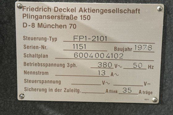 Deckel - FP1