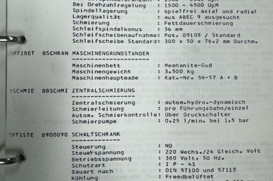ELB Schliff - SWN 5VA-II