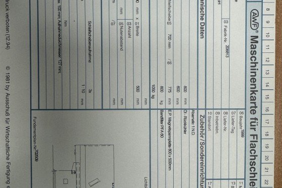 ABA Z&B - ECO-Line 806 Surface grinder used | Mach4Metal
