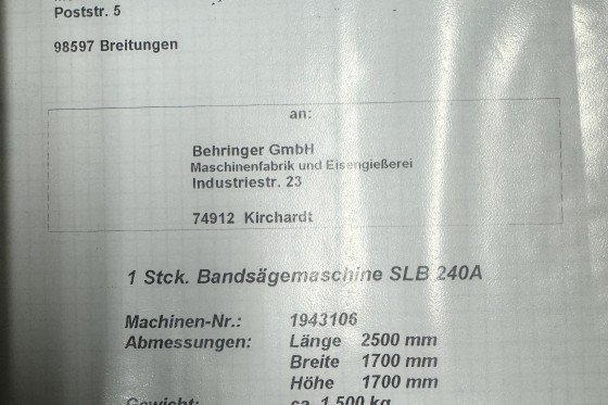 BEHRINGER - SLB240A