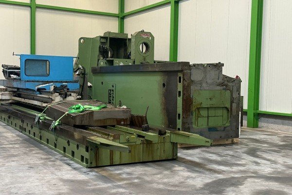 Safe flat-rack loading of a 20-ton WOTAN RAPID 6 column | Mach4Metal