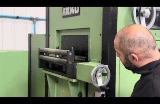 ARKU RM3035 and AH2000 decoil straightening abcoil under richtanlage Mach4Metal 8861
