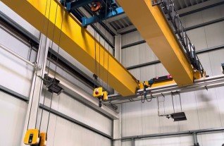 DEMAG Crane 27600 x 2 x 5 Ton Remote Weight scale ZKKE Mach4Metal 8877overhead bruckenkran 1-2