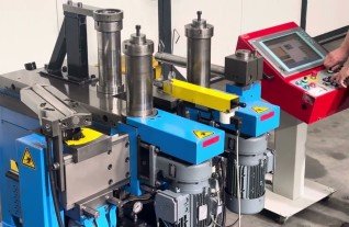 PBT INDUMASCH 25 CNC Profile Section Bender PC-300 Mach4Metal 3-3 8836