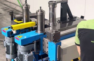 PBT INDUMASCH 25 CNC Profile Section Bender PC-300 Mach4Metal 3 8836