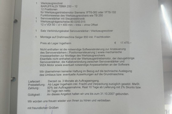 Seiger - SLZ 850