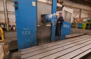 JUARISTI MX 5 Boring Mill Mach4Metal 2-3