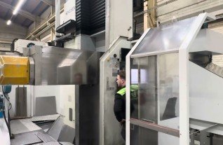 Kekeisen UFX 10.000 floor type bed milling HeidenHain iTNC530 Mach4Metal 2-3