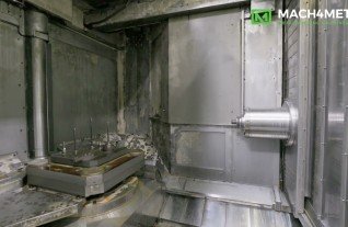 8923 = OKUMA MA600HB Mach4metal HMC Machining OSP